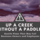 Up a Creek Without a Paddle: Health Plans That May Fail Business Owners and Employees