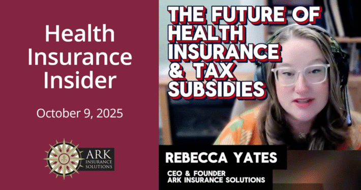 Salt Lake City insurance agent Rebecca Yates discussing health insurance, taxes, and subsidies.