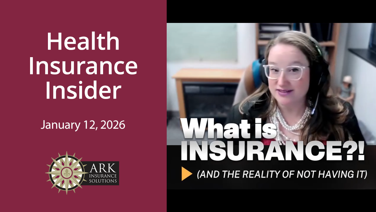 Health Insurance Insider - January 12, 2026 - Salt Lake City Insurance ...